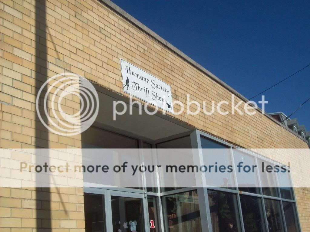 thirft shop front