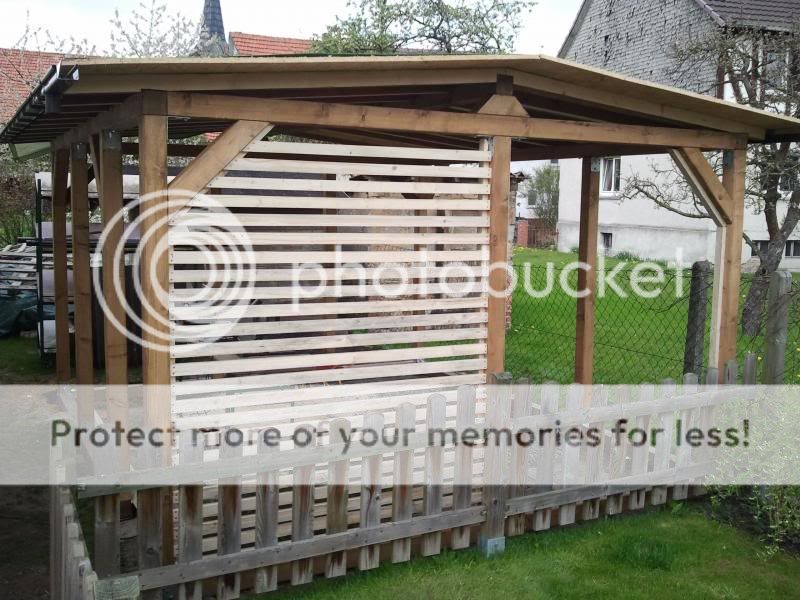 Holzlager bauen • Motorsägen-Portal